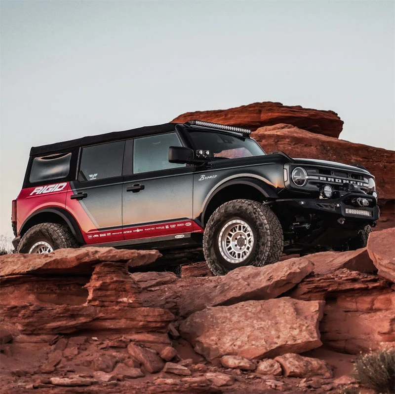 Rigid Industries Revolve 50in Bar w/Amber Trim Ring - Image 2