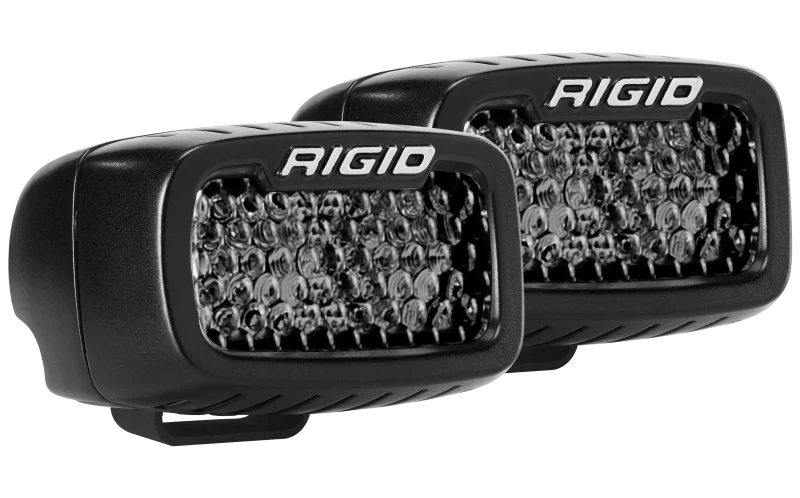 Rigid Industries SR-M Series PRO Midnight Edition - Spot - Diffused - Pair - Image 4
