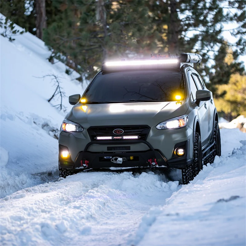Rigid Industries SR-Series 20in SAE Driving Light Amber - Image 4