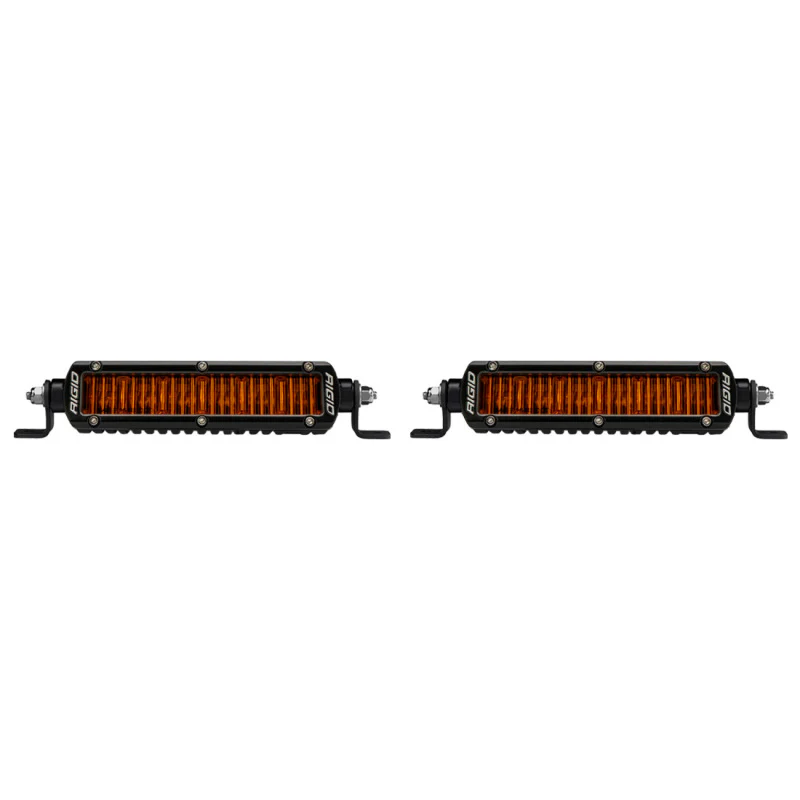 Rigid Industries SR-Series SAE 6in. w/ Amber PRO Lens (Pair) - Image 2