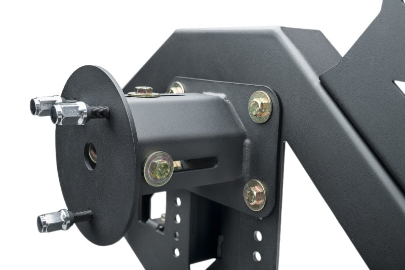 Rugged Ridge 07-18 Jeep Wrangler (JK/JKU) XOR Rear Bumper w/Swing Out Tire Carrier - Tex. Blk - Image 9