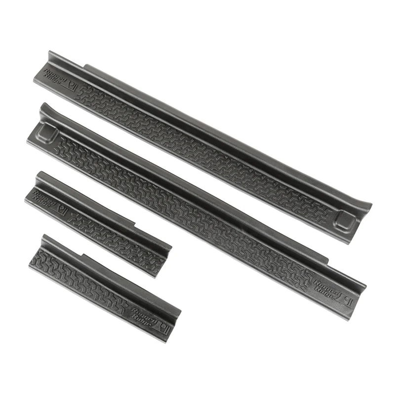 Rugged Ridge 07-18 Jeep Wrangler JK Unlimited 4-Door All Terrain Entry Guard Kit - Image 2