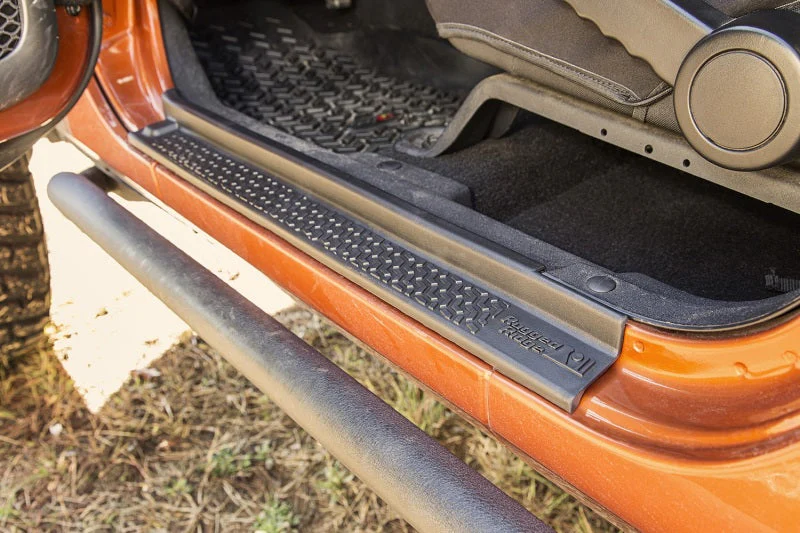 Rugged Ridge 07-18 Jeep Wrangler JK Unlimited 4-Door All Terrain Entry Guard Kit - Image 3
