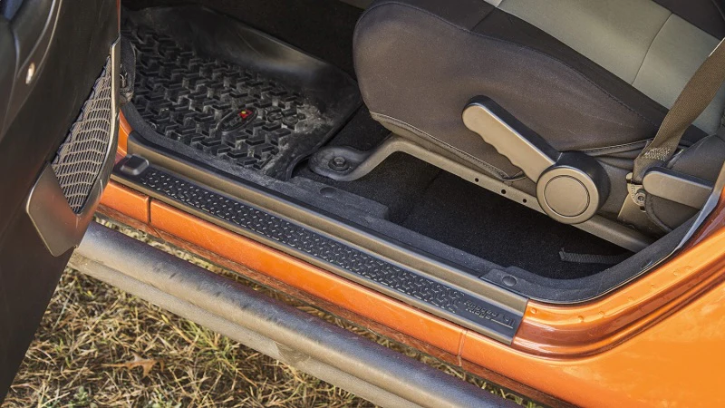 Rugged Ridge 07-18 Jeep Wrangler JK Unlimited 4-Door All Terrain Entry Guard Kit - Image 5