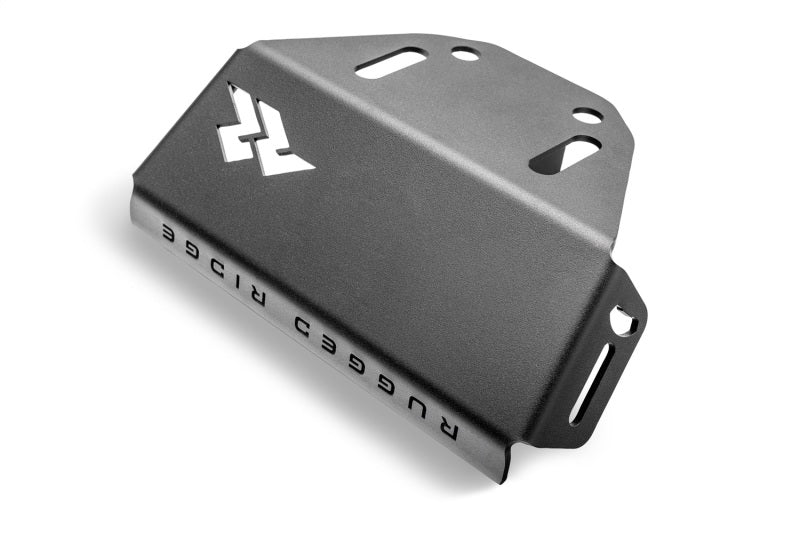 Rugged Ridge 07-23 Jeep Wrangler JK/JKU/JL/JLU & 20-23 Gladiator Hitch Skid Plate 2in. Rec - Tex Blk - Image 5