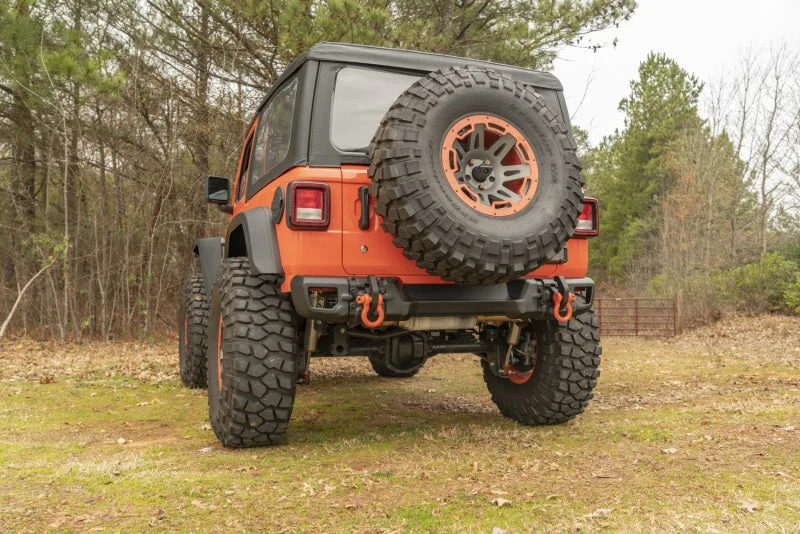 Rugged Ridge 18-20 Jeep Wrangler JL Arcus Rear Bumper - Image 2