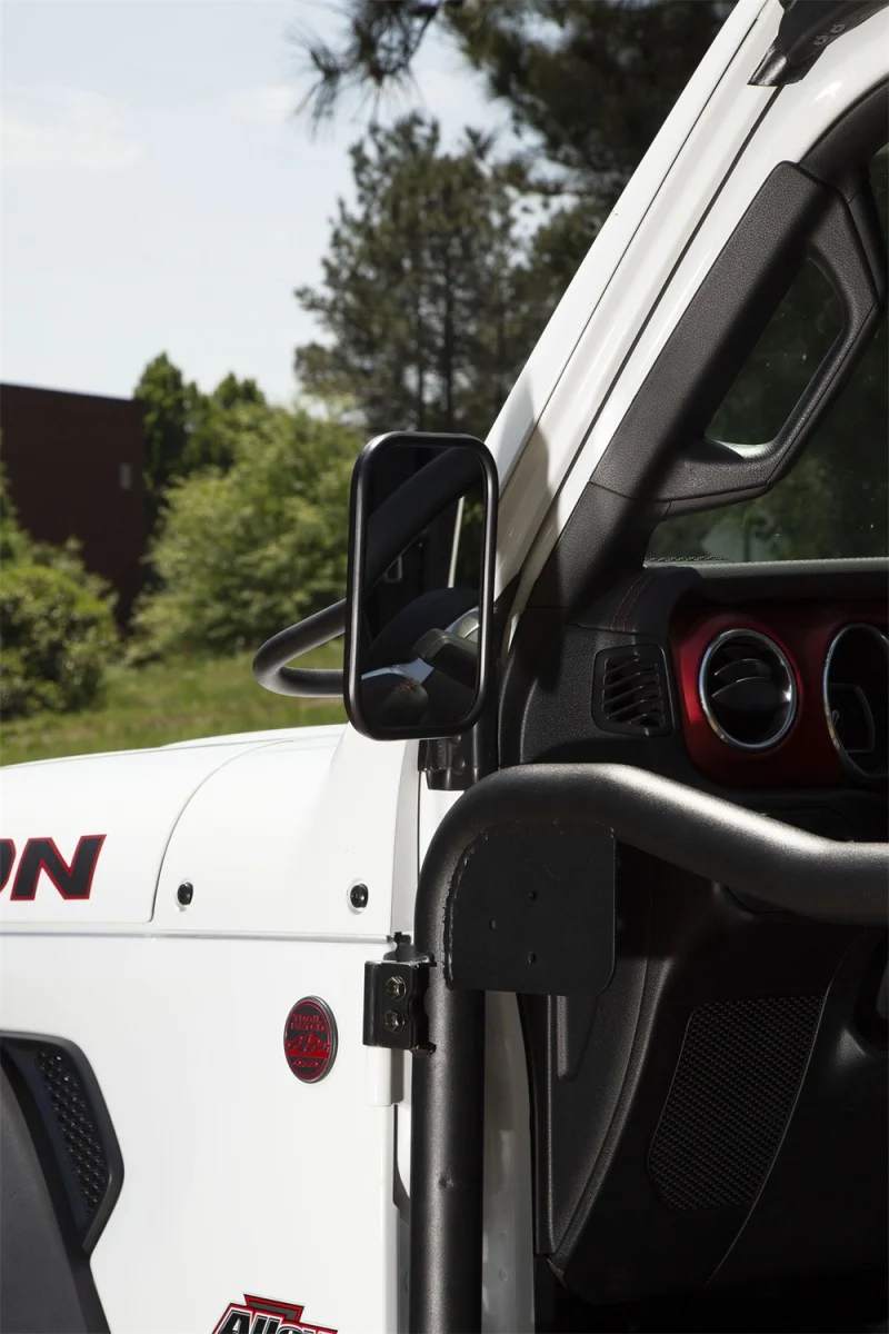 Rugged Ridge 18-20 Jeep Wrangler JL/JT Rectangular Trail Mirror - Image 6