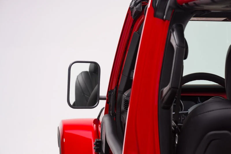 Rugged Ridge 18-20 Jeep Wrangler JL/JT Rectangular Trail Mirror - Image 8
