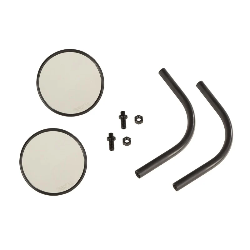 Rugged Ridge 18-20 Jeep Wrangler JL/JT Round Trail Mirror Kit - Image 2
