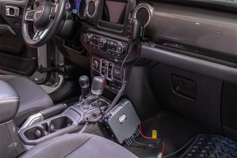 Rugged Ridge 18-22 Jeep Wrangler / Gladiator Race Radio Mount - Image 5