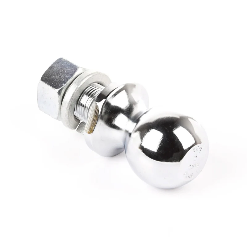 Rugged Ridge 2in Trailer Hitch Ball 1in Dia Shank Chrome - Image 2