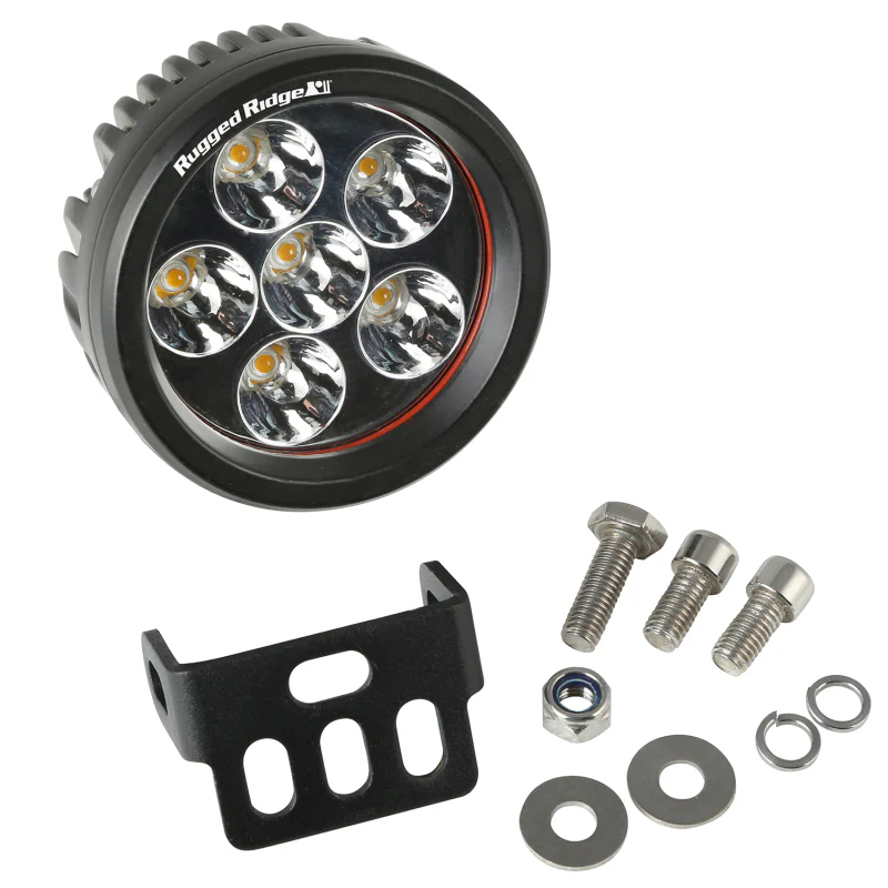 Rugged Ridge 3.5 Inch Round LED Light 18 Watt - Image 2
