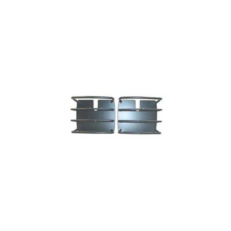 Rugged Ridge 76-06 Jeep CJ / Jeep Wrangler Black Euro Tail Light Guards - Image 6