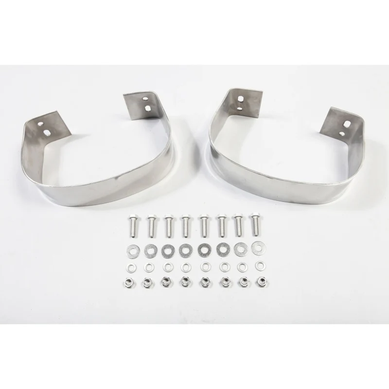 Rugged Ridge 76-95 Jeep CJ / Jeep Wrangler Stainless Steel Rear Bumperettes