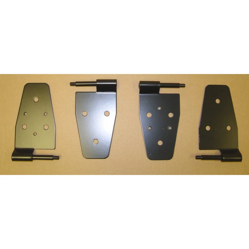 Rugged Ridge 87-06 Jeep Wrangler Black Door Hinge Kit - Image 4