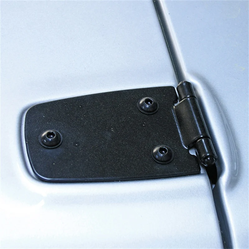 Rugged Ridge 97-06 Jeep Wrangler Black Hood Hinges - Image 3