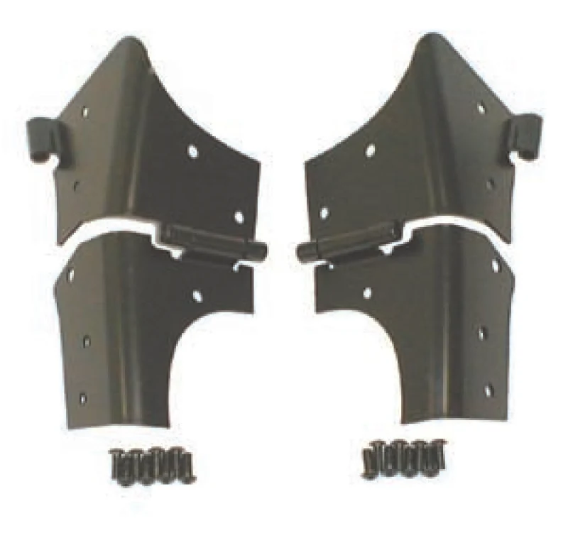 Rugged Ridge 97-06 Jeep Wrangler TJ Black Windshield Hinges - Image 2