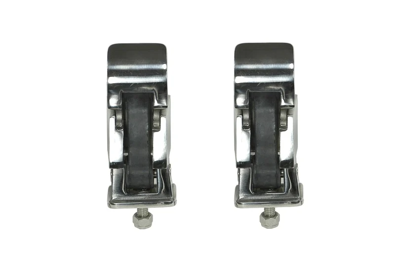 Rugged Ridge 97-06 Jeep Wrangler TJ Stainless Steel Hood Catch Set - Image 3