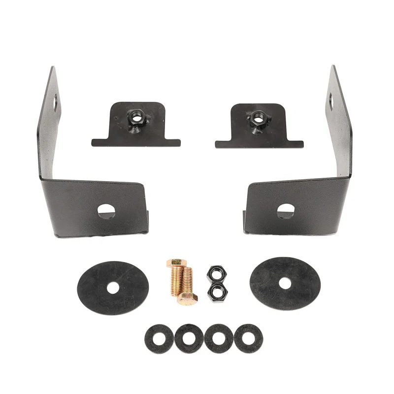 Rugged Ridge Arcus Front Bumper Tube Overrider Black JK - Image 13