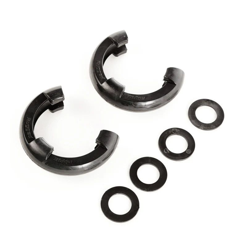 Rugged Ridge Black 3/4in D-Ring Isolator Kit - Image 2
