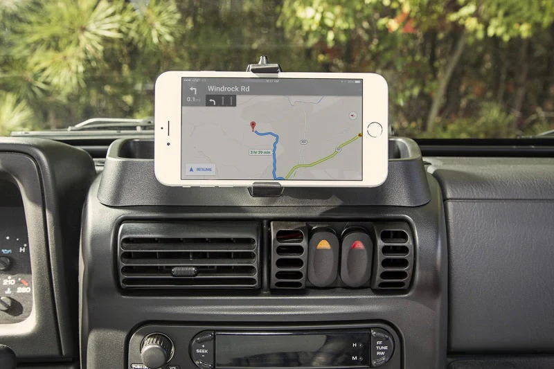 Rugged Ridge Dash Multi-Mount W/Phone Holder 97-06 Jeep Wrangler - Image 5
