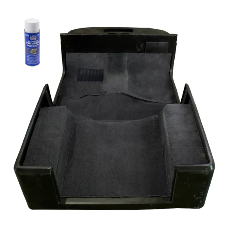 Rugged Ridge Deluxe Carpet Kit w/ Adhesive Gray 76-95 Jeep CJ &Jeep Wrangler YJ - Image 2
