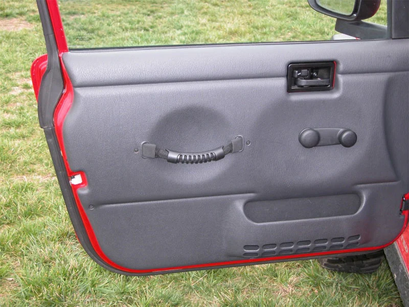 Rugged Ridge Door Pull Straps Black 97-06 Jeep Wrangler - Image 5