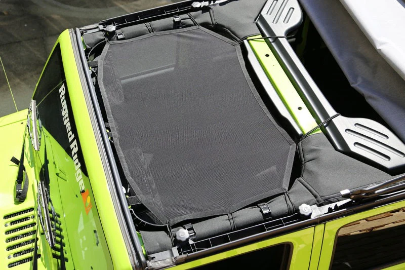 Rugged Ridge Eclipse Sun Shade Front 07-18 Jeep Wrangler JK - Image 4