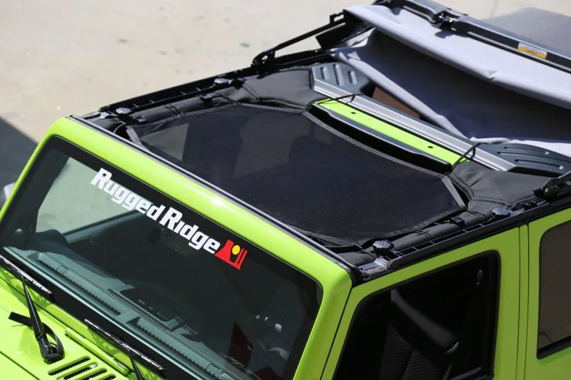 Rugged Ridge Eclipse Sun Shade Front 07-18 Jeep Wrangler JK - Image 5