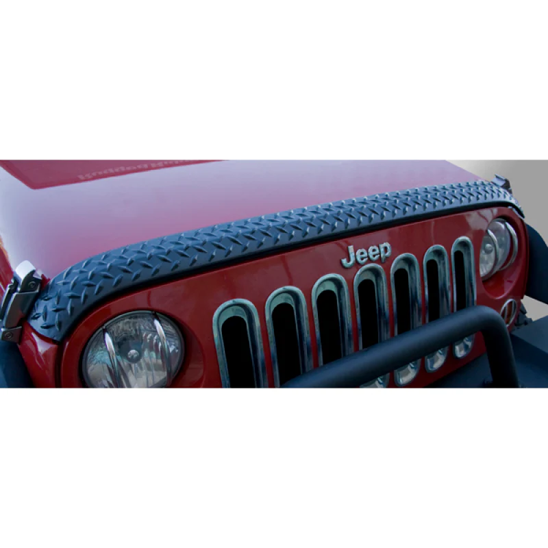 Rugged Ridge Hood Guard Body Armor 07-18 Jeep Wrangler - Image 2