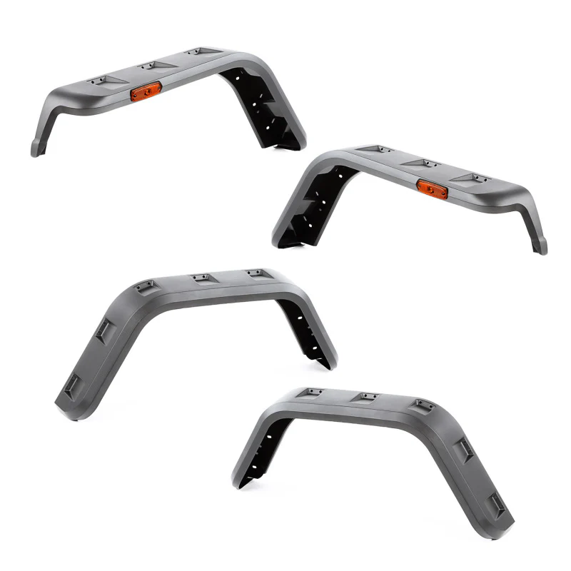 Rugged Ridge Hurricane Fender Flare Kit 97-06 Jeep Wrangler TJ - Image 2
