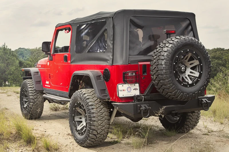 Rugged Ridge Hurricane Fender Flare Kit 97-06 Jeep Wrangler TJ - Image 4