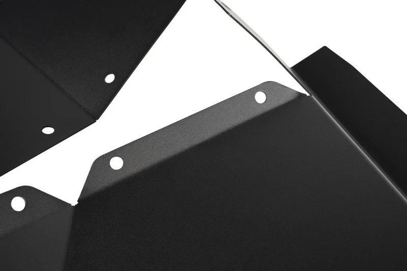 Rugged Ridge Inner Fender Liners Frnt Aluminum Black 18-20 Jeep Wrangler JL - Image 17