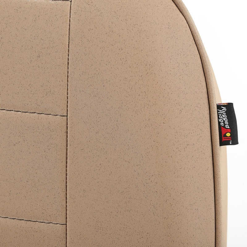 Rugged Ridge Low-Back Front Seat Non-Recline Tan 55-86 CJ - Image 4