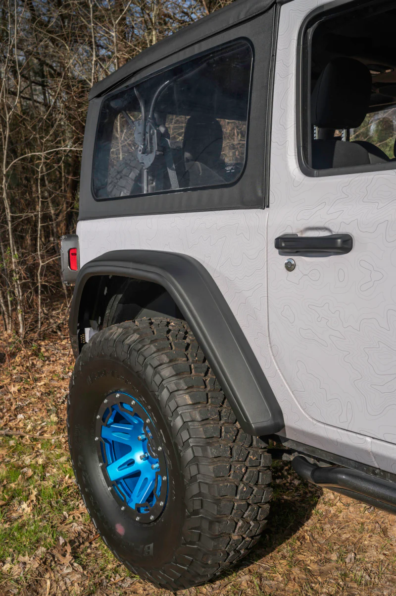 Rugged Ridge Max Terrain Fender Flare Set F & R 18-22 Jeep Wrangler JL - Image 8