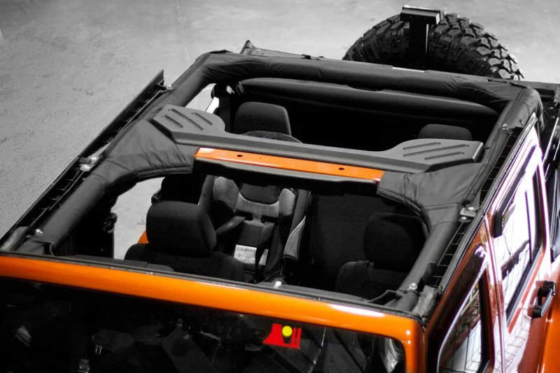 Rugged Ridge Roll Bar Cover Vinyl 07-18 Jeep Wrangler Unlimited JK - Image 2