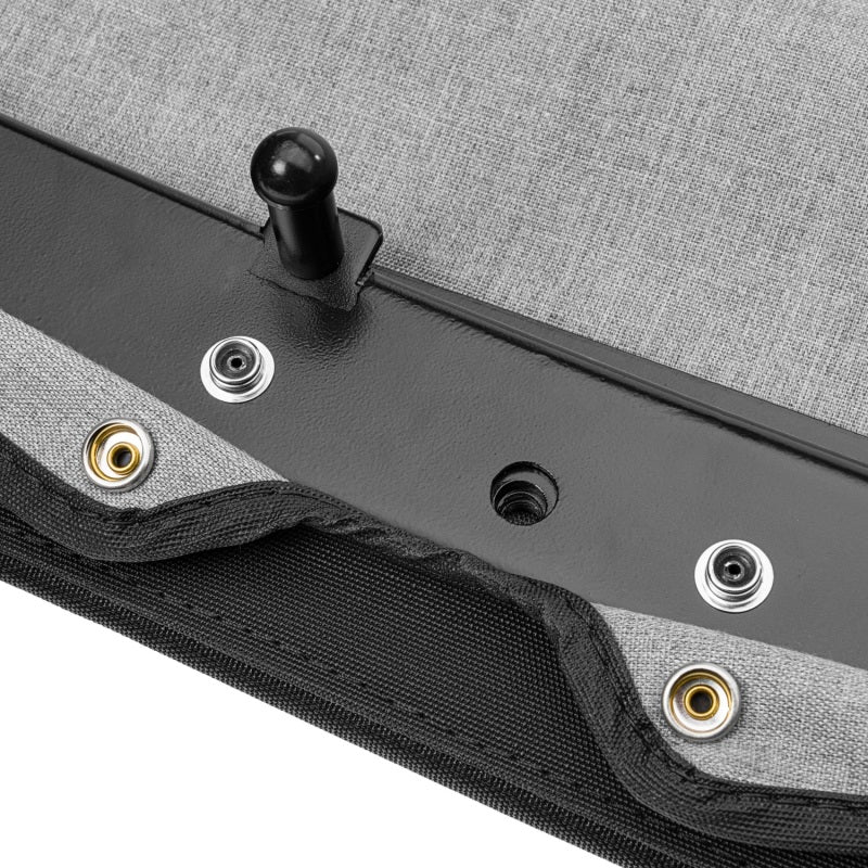 Rugged Ridge Savannah Brief Top Diamond Black 10-18 Jeep Wrangler JL 2-Door - Image 4