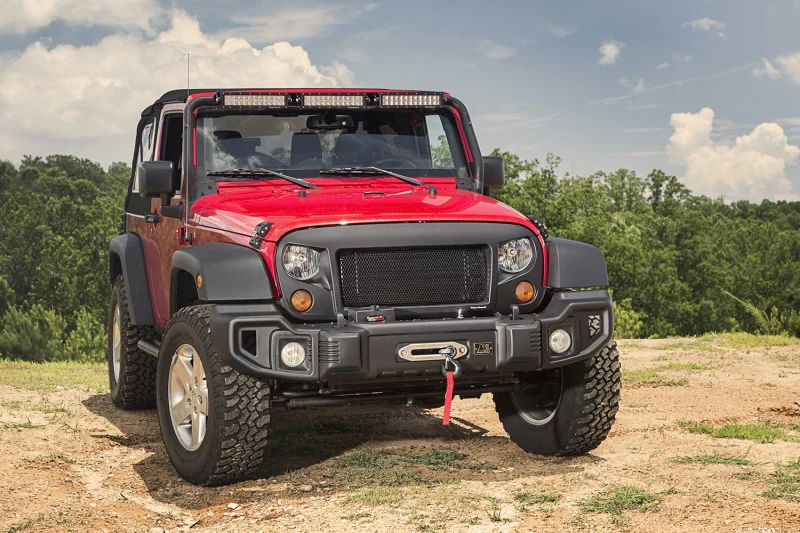 Rugged Ridge Spartacus Front Bumper Black 07-18 Jeep Wrangler - Image 4