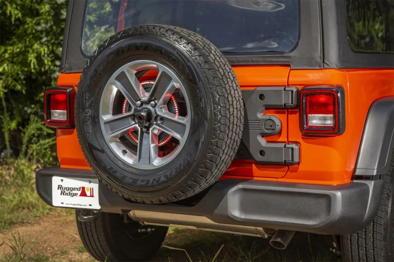 Rugged Ridge Spartacus HD Tire Carrier Hinge Casting 18-20 Jeep Wrangler JL - Image 3