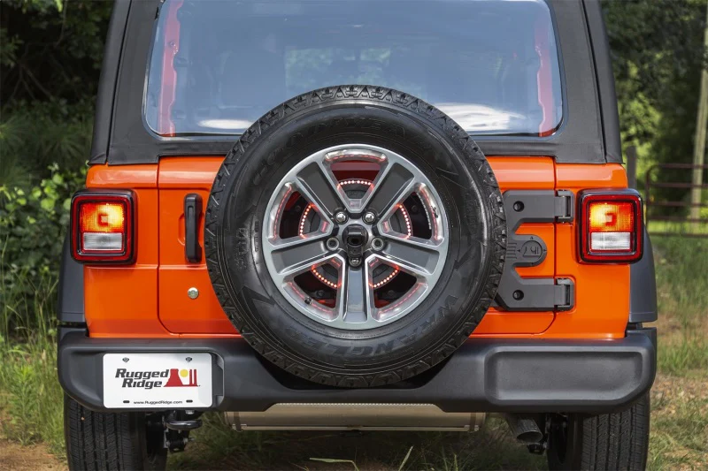 Rugged Ridge Spartacus HD Tire Carrier Hinge Casting 18-20 Jeep Wrangler JL - Image 5