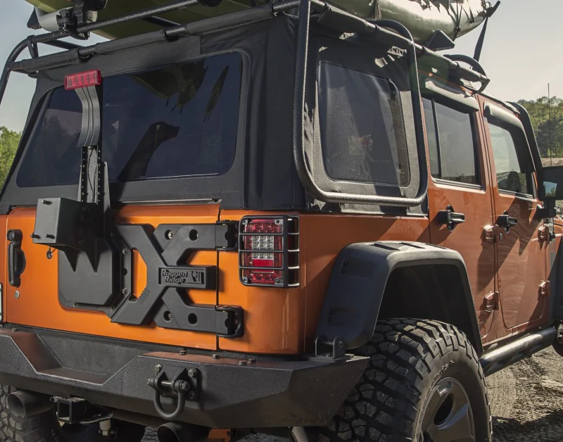 Rugged Ridge Spartacus HD Tire Carrier Kit 07-18 Jeep Wrangler - Image 3