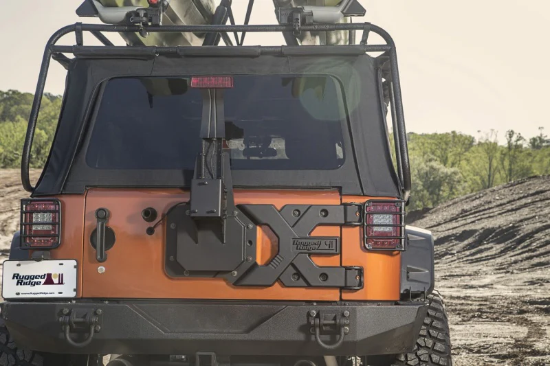 Rugged Ridge Spartacus HD Tire Carrier Kit 07-18 Jeep Wrangler - Image 6