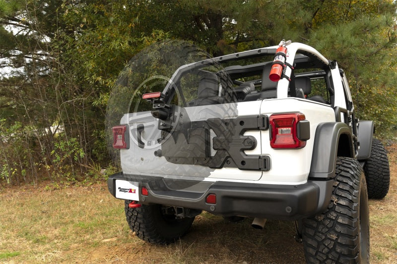Rugged Ridge Spartacus HD Tire Carrier Kit 18-20 Jeep Wrangler JL - Image 4