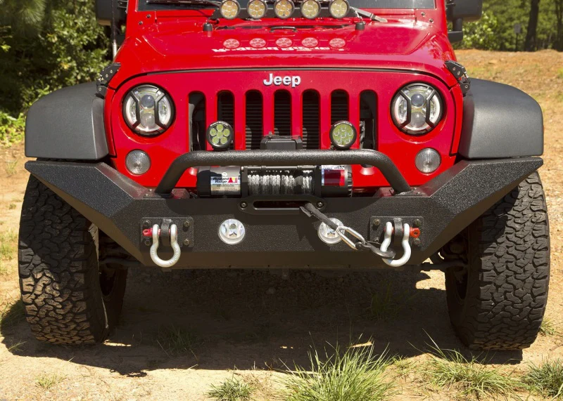 Rugged Ridge Spartan Front Bumper HCE W/Overrider 07-18 Jeep Wrangler JK - Image 7