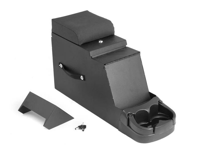 Rugged Ridge Stereo Security Console Black 76-95 Jeep CJ / Jeep Wrangler - Image 2