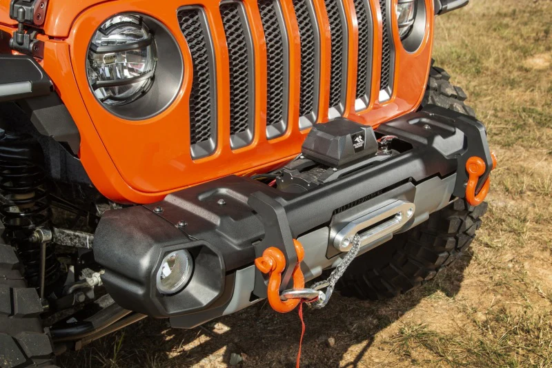 Rugged Ridge Stubby Venator Front Bumper 18-20 Jeep Wrangler JL/JT - Image 3
