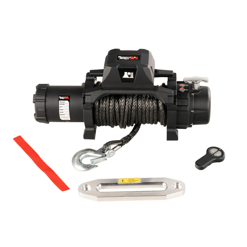 Rugged Ridge Trekker S10 Winch 10000lb Rope Wireless - Image 2
