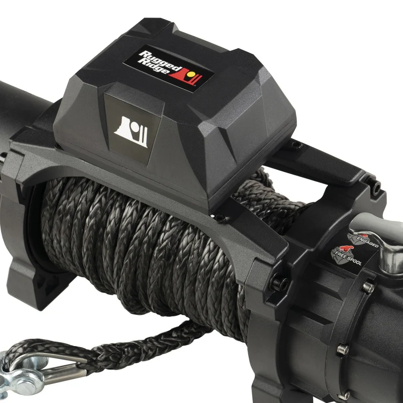 Rugged Ridge Trekker S10 Winch 10000lb Rope Wireless - Image 4