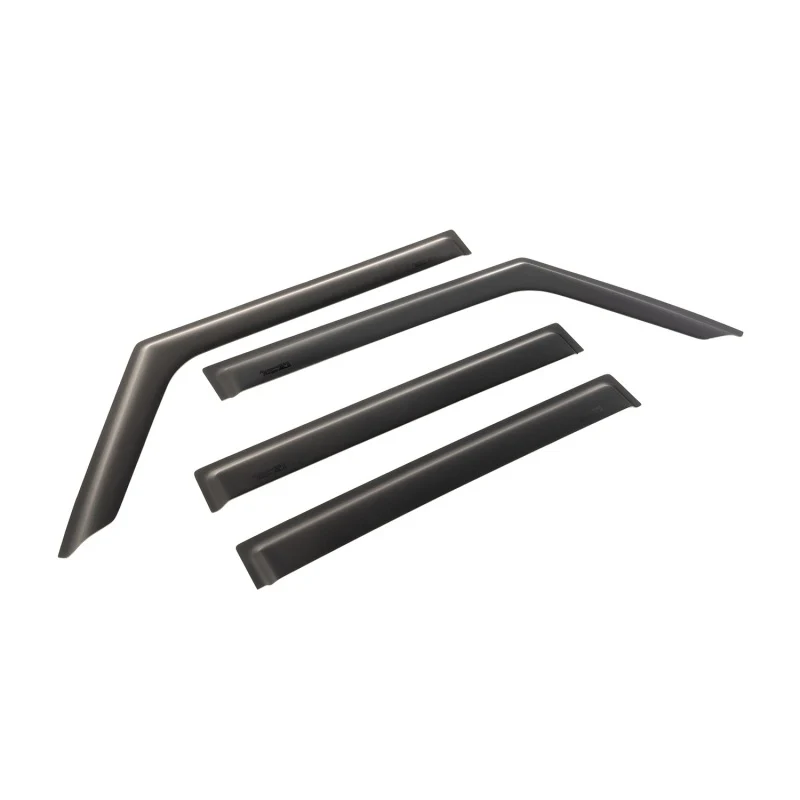 Rugged Ridge Window Visors Matte Black 18-20 Jeep Wrangler JLU/JT - Image 3