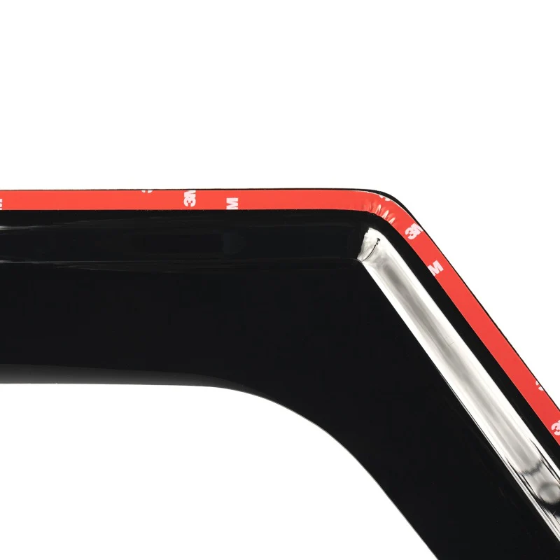 Rugged Ridge Window Visors Matte Black 18-20 Jeep Wrangler JLU/JT - Image 5